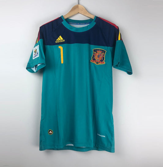 Camiseta Clásica Casillas Portero España 2010-11
