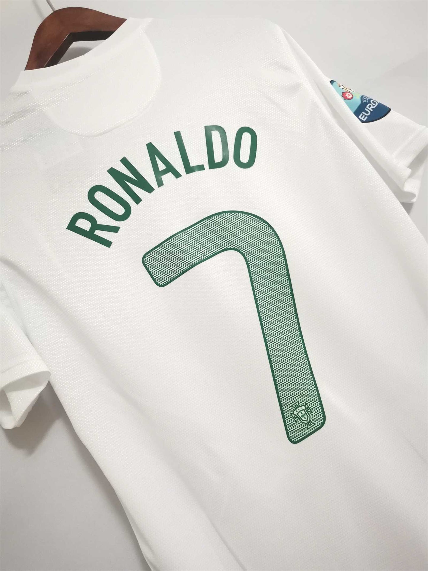 Camiseta Clásica Crisitiano Portugal Visitante 2012