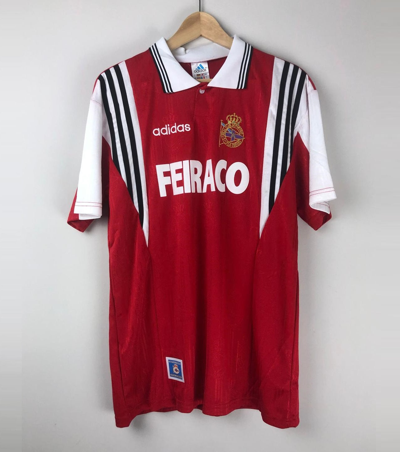 Camiseta Clásica Djalminha Deportivo de La Coruña Visitante 1997-98