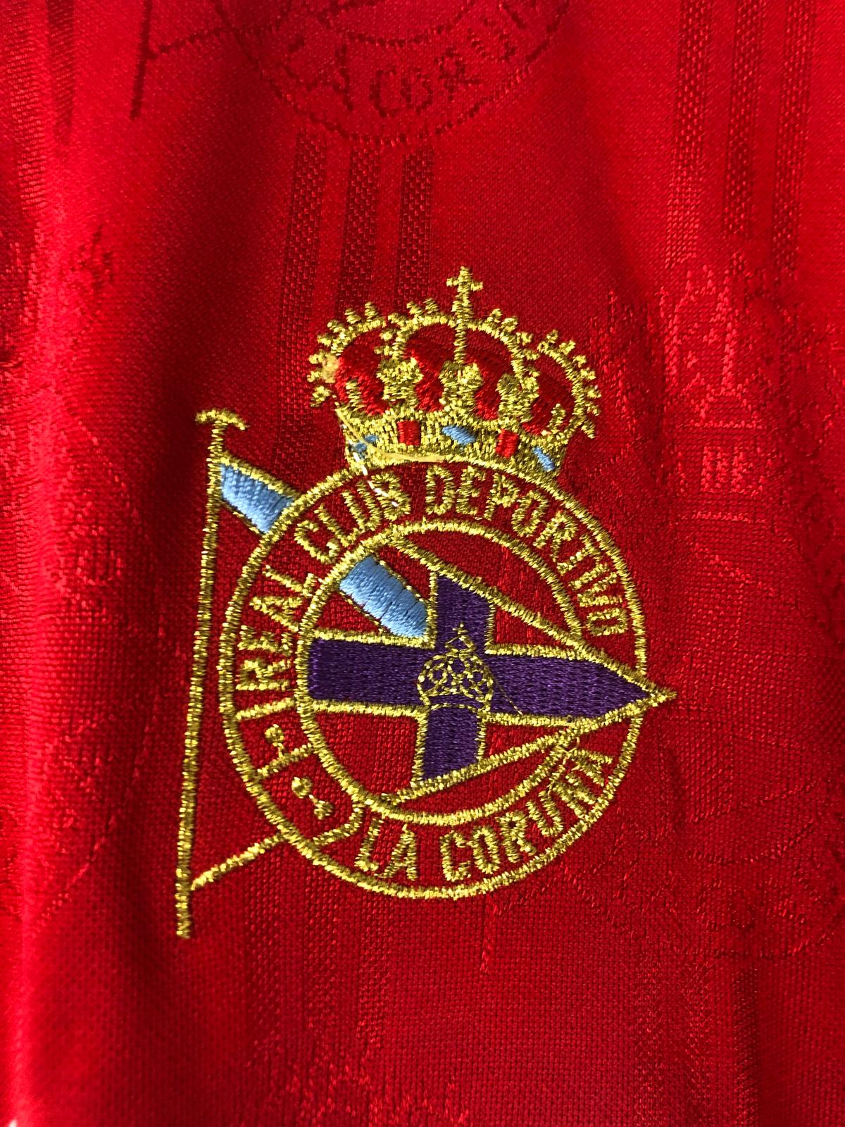 Camiseta Clásica Djalminha Deportivo de La Coruña Visitante 1997-98