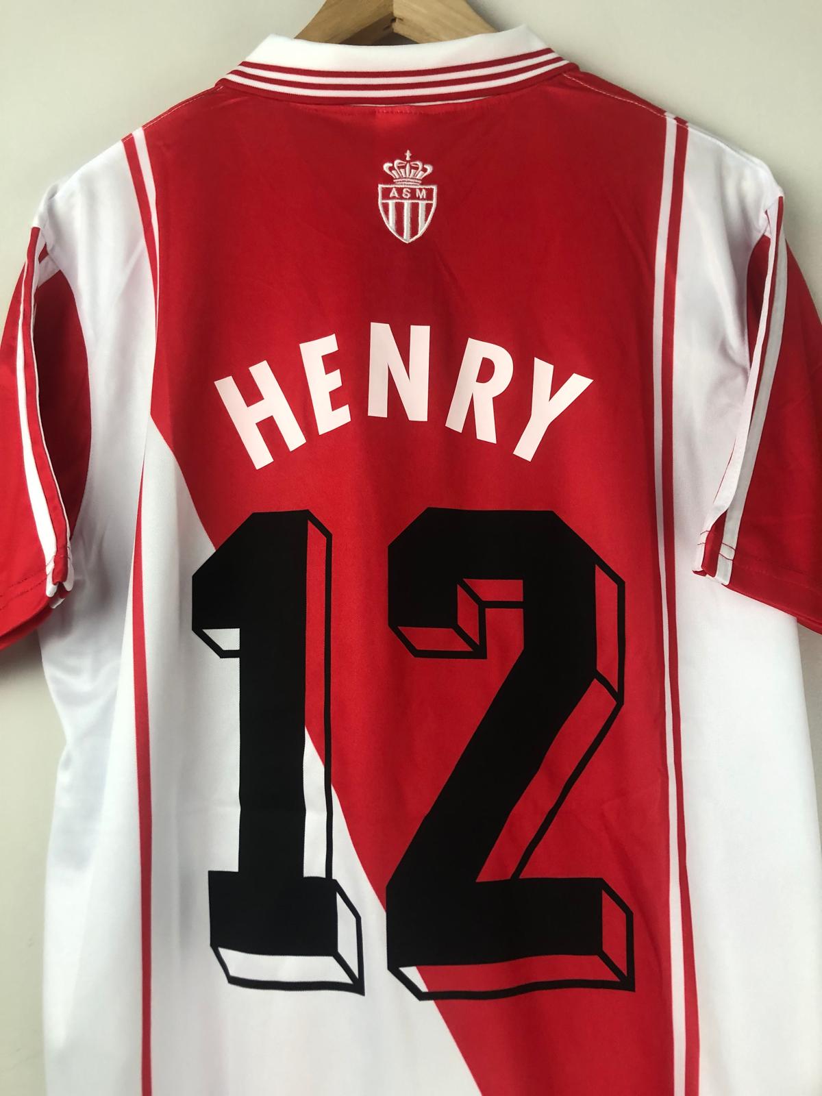 Camiseta Clásica Henry AS Mónaco FC 1997-98