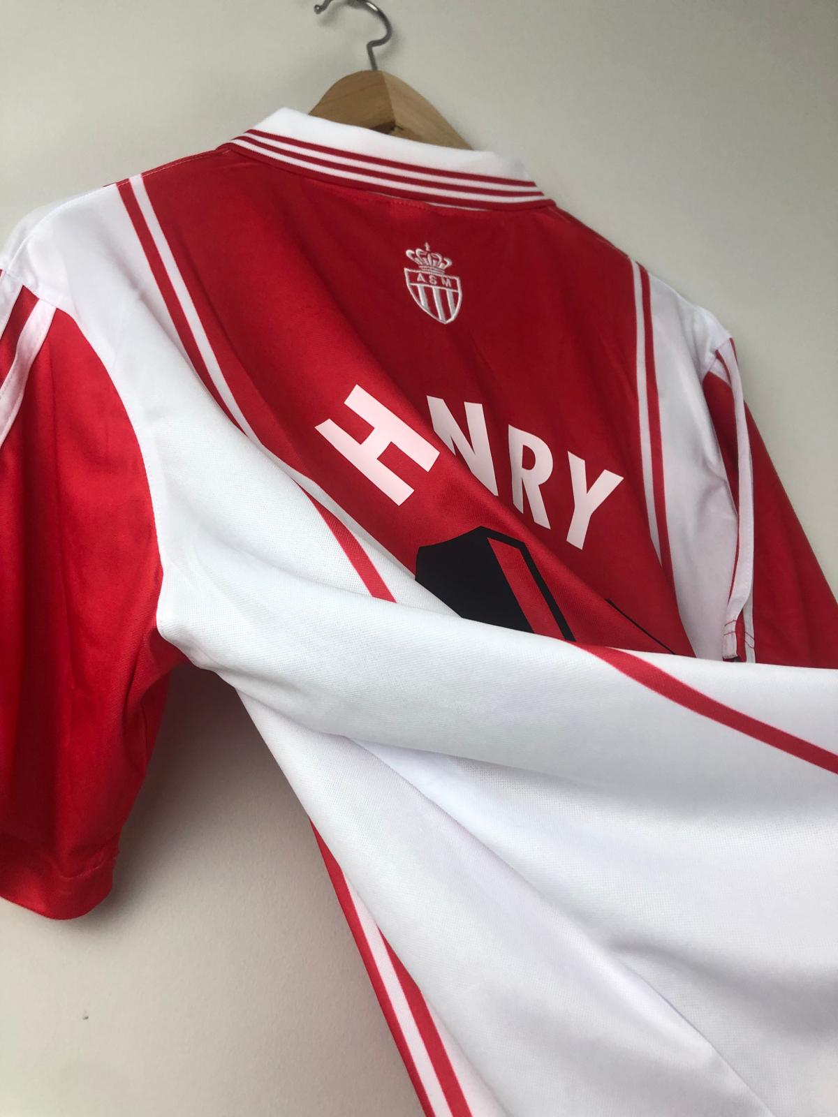 Camiseta Clásica Henry AS Mónaco FC 1997-98