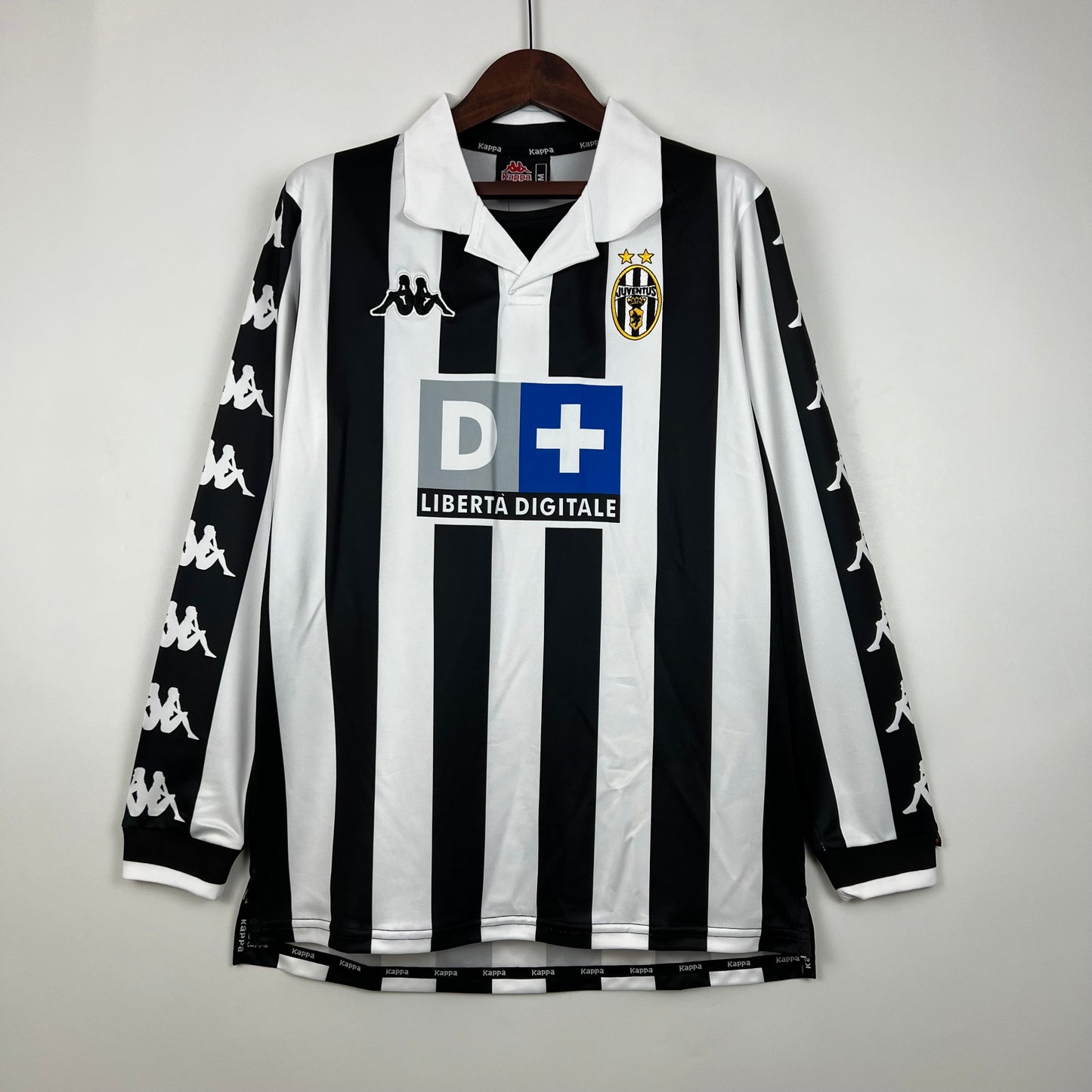 Camiseta Clásica Juventus de Turín Manga Larga 1999-00