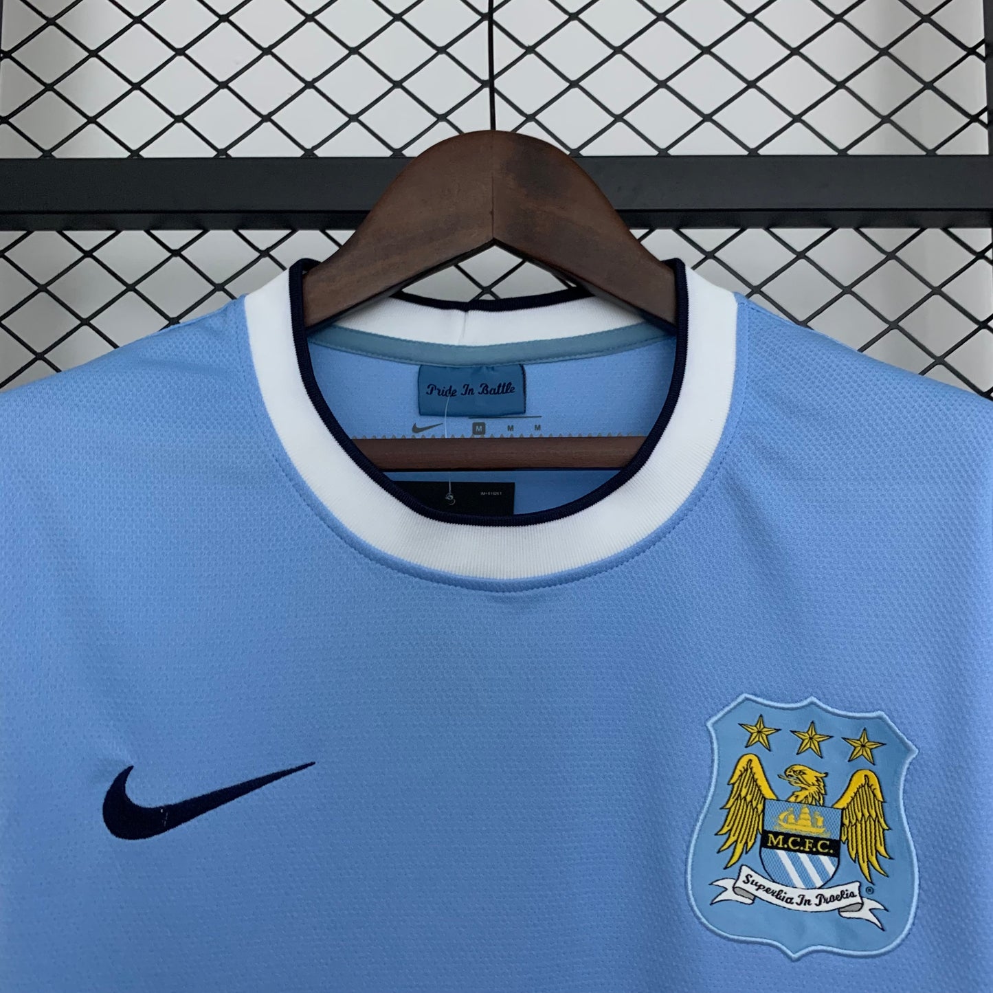Camiseta Clásica Manchester City FC 2013-14