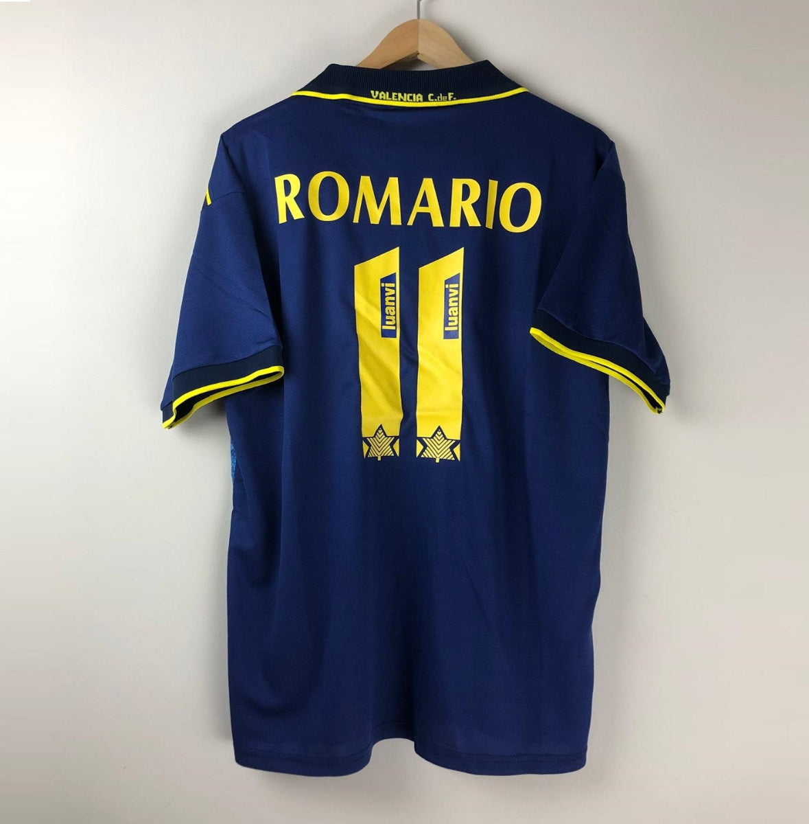 Camiseta Clásica Romario Valencia CF Visitante 1996-97
