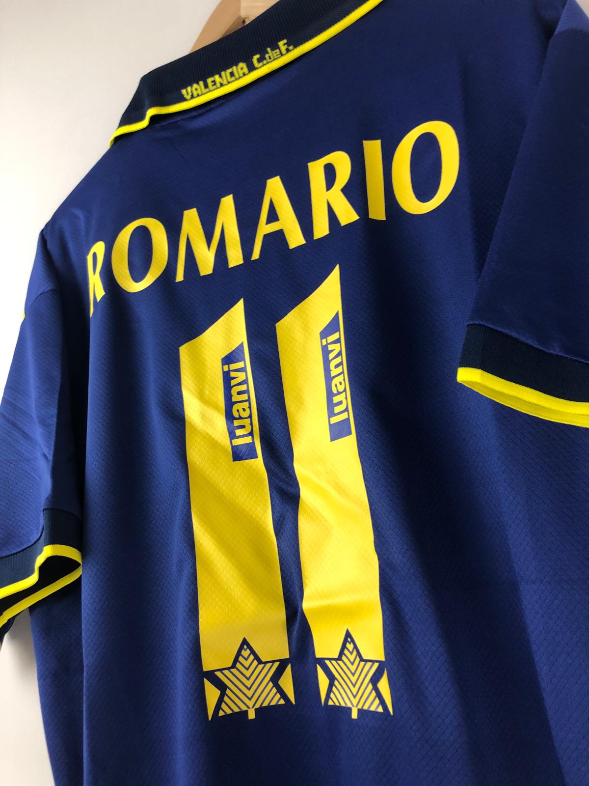 Camiseta Clásica Romario Valencia CF Visitante 1996-97