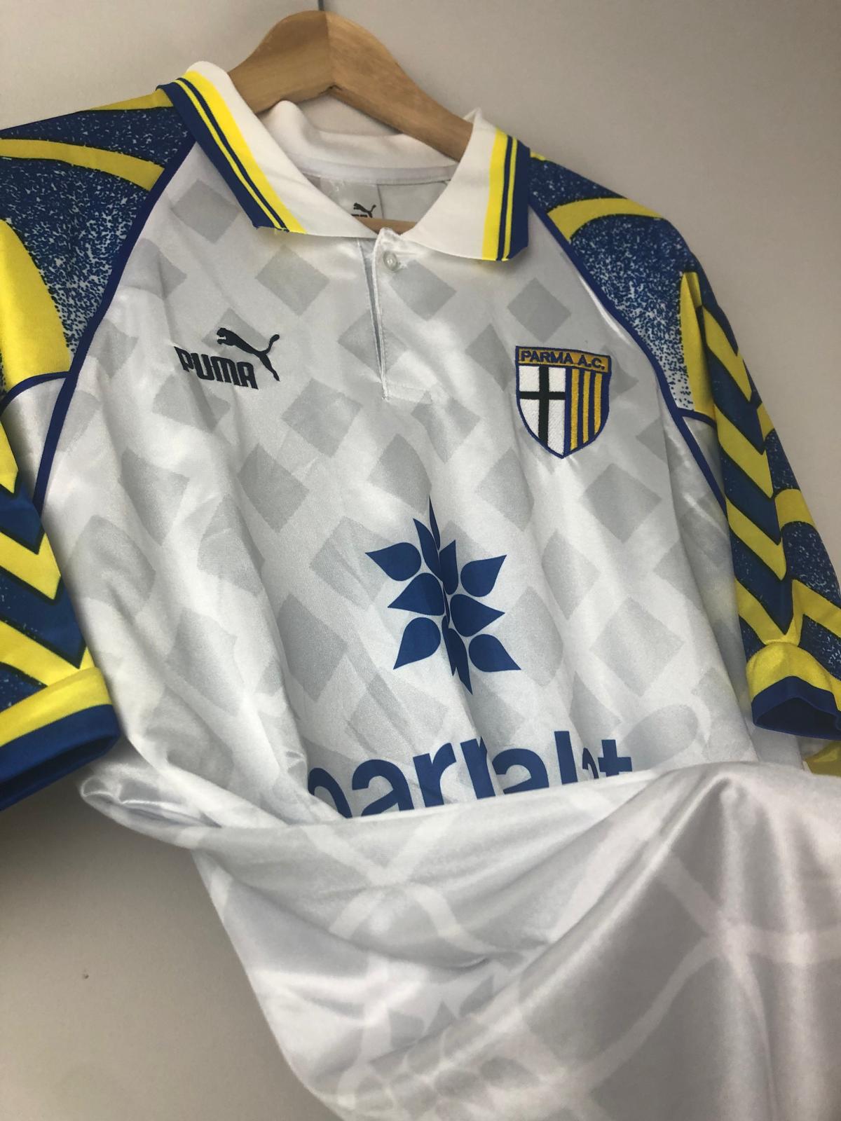 Zola Parma FC Away Classic Shirt 1995-96