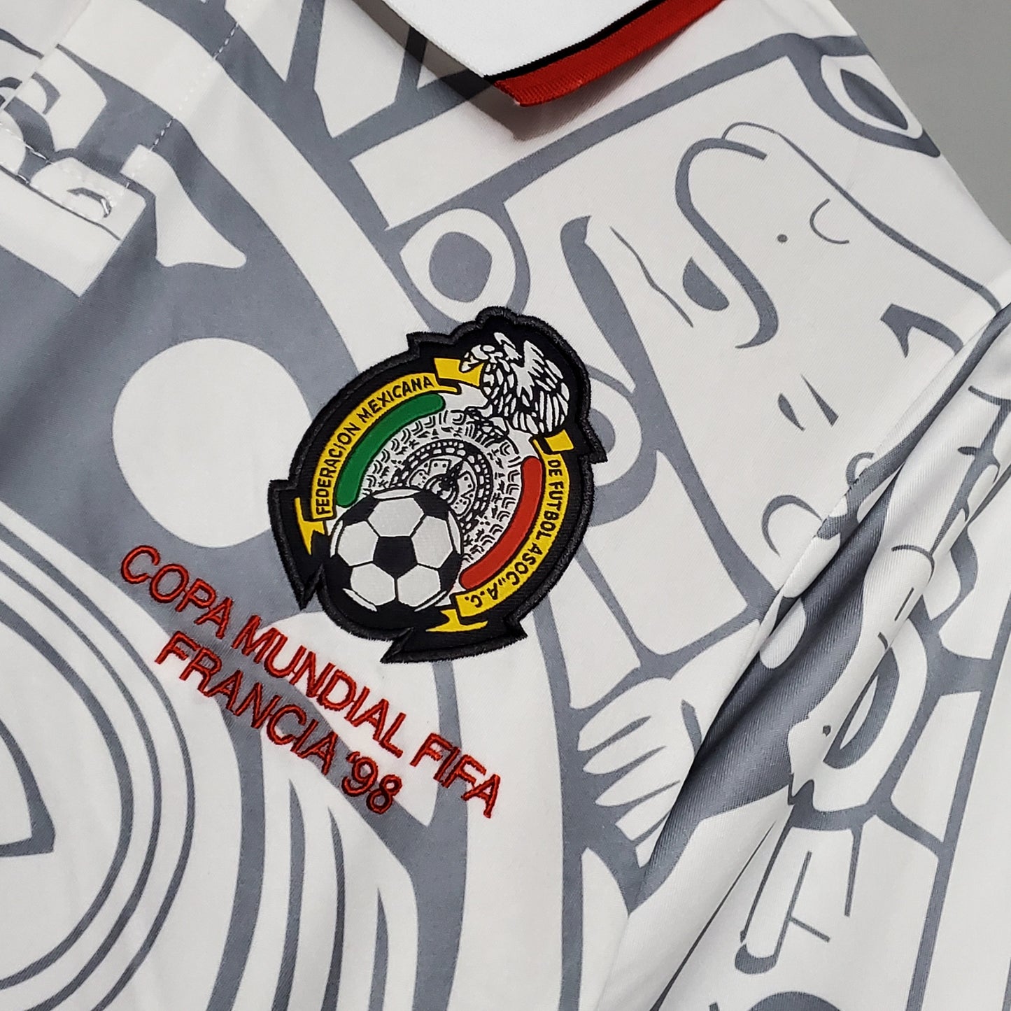 Camiseta Clásica México Visitante 1998