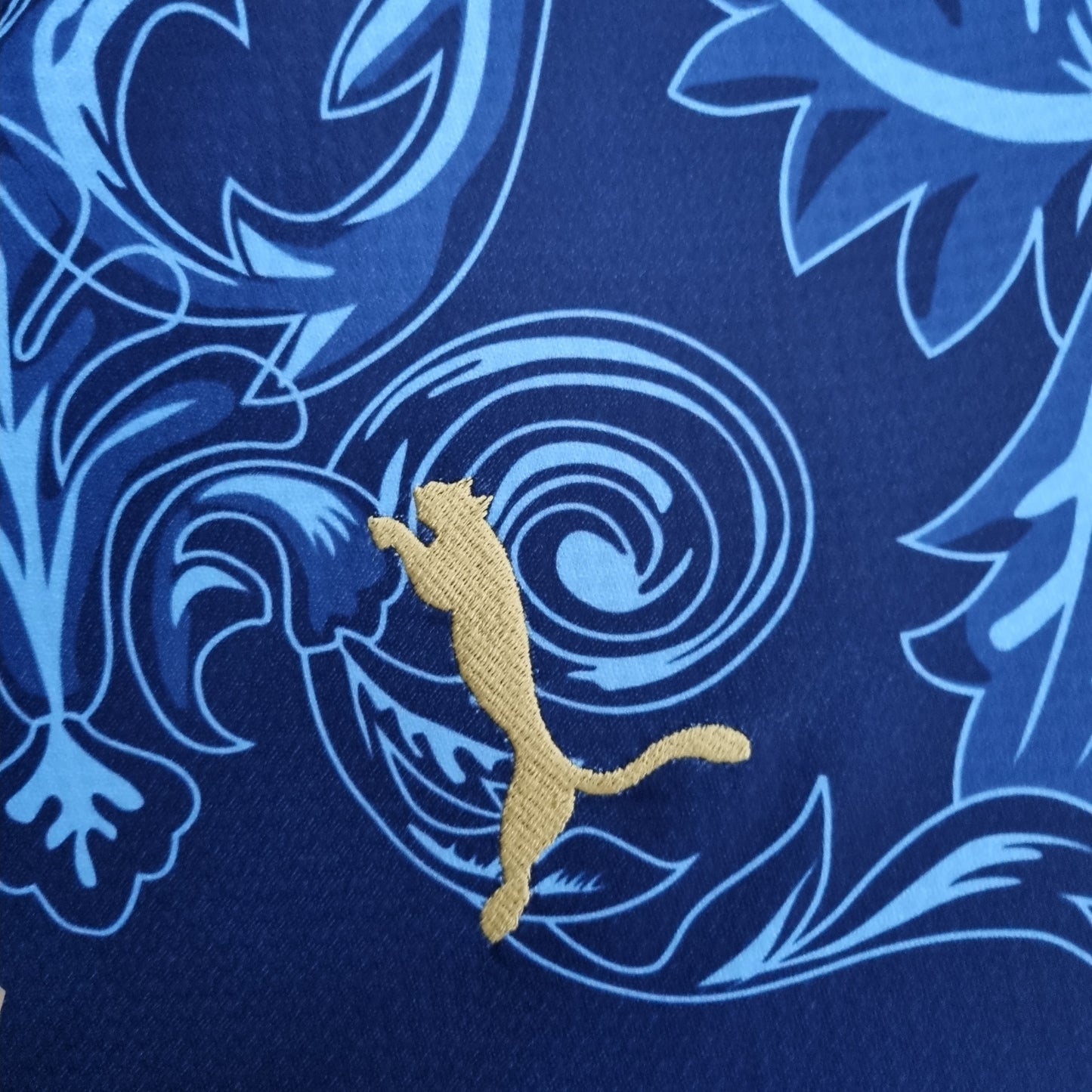 Camiseta Clásica Italia Versace Azul 2023