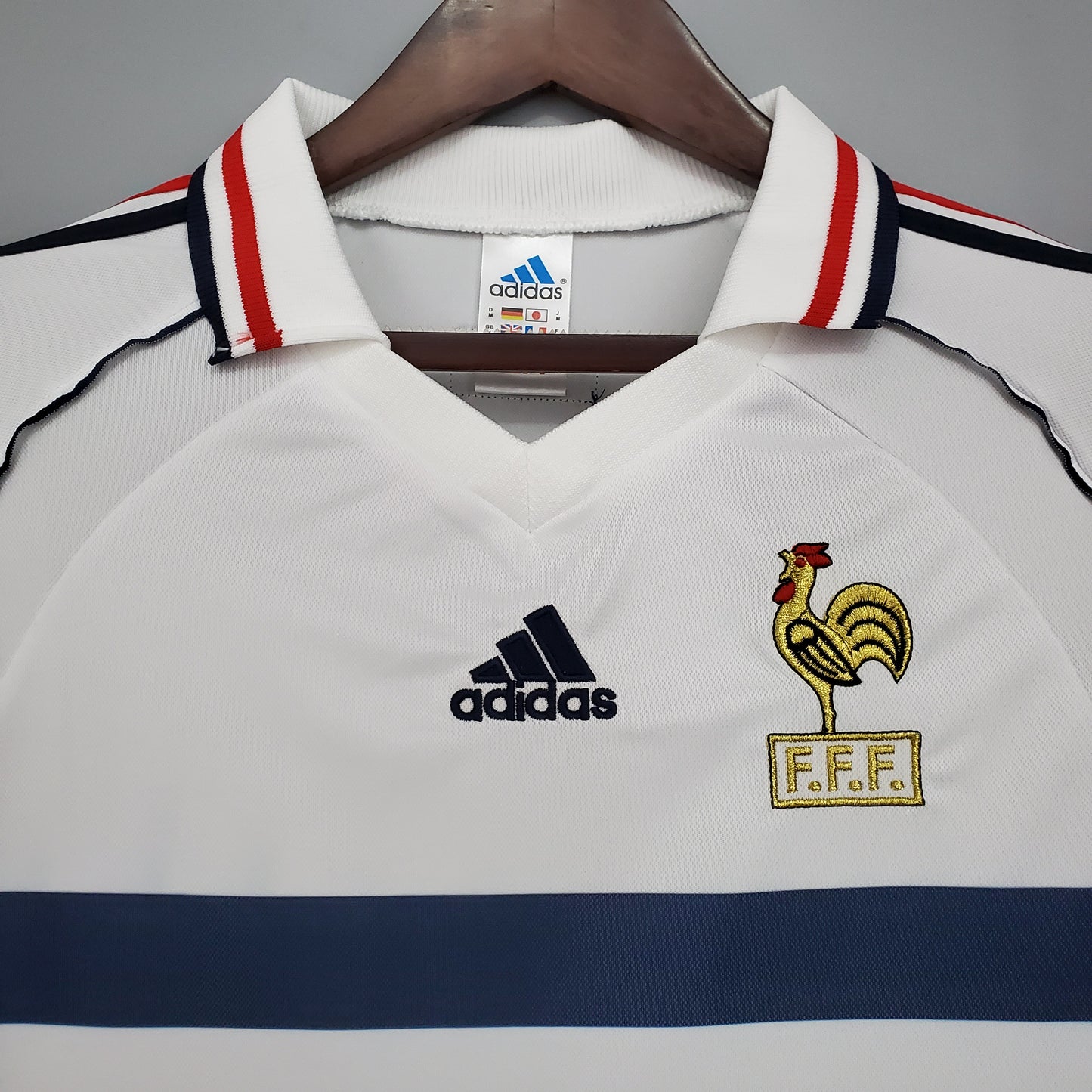 Camiseta Clásica Francia Visitante 1998