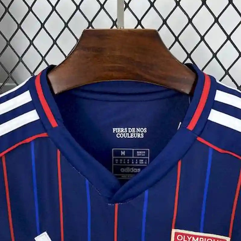 Camiseta Clásica Olympique de Lyon Visitante 2025-26