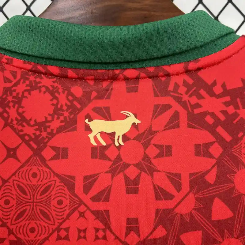 Camiseta Clásica Portugal Edición Especial Roja 2024