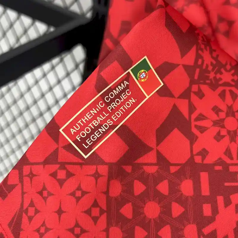 Camiseta Clásica Portugal Edición Especial Roja 2024