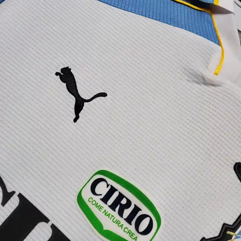 Camiseta Clásica SS Lazio Visitante Manga Larga 2000-01
