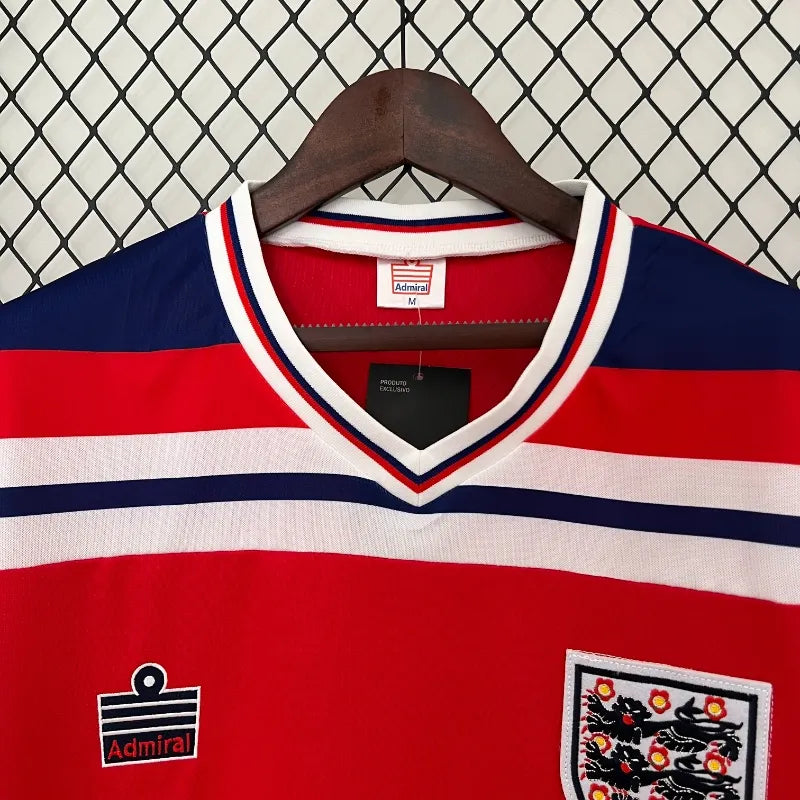 Camiseta Clásica Inglaterra Visitante 1982