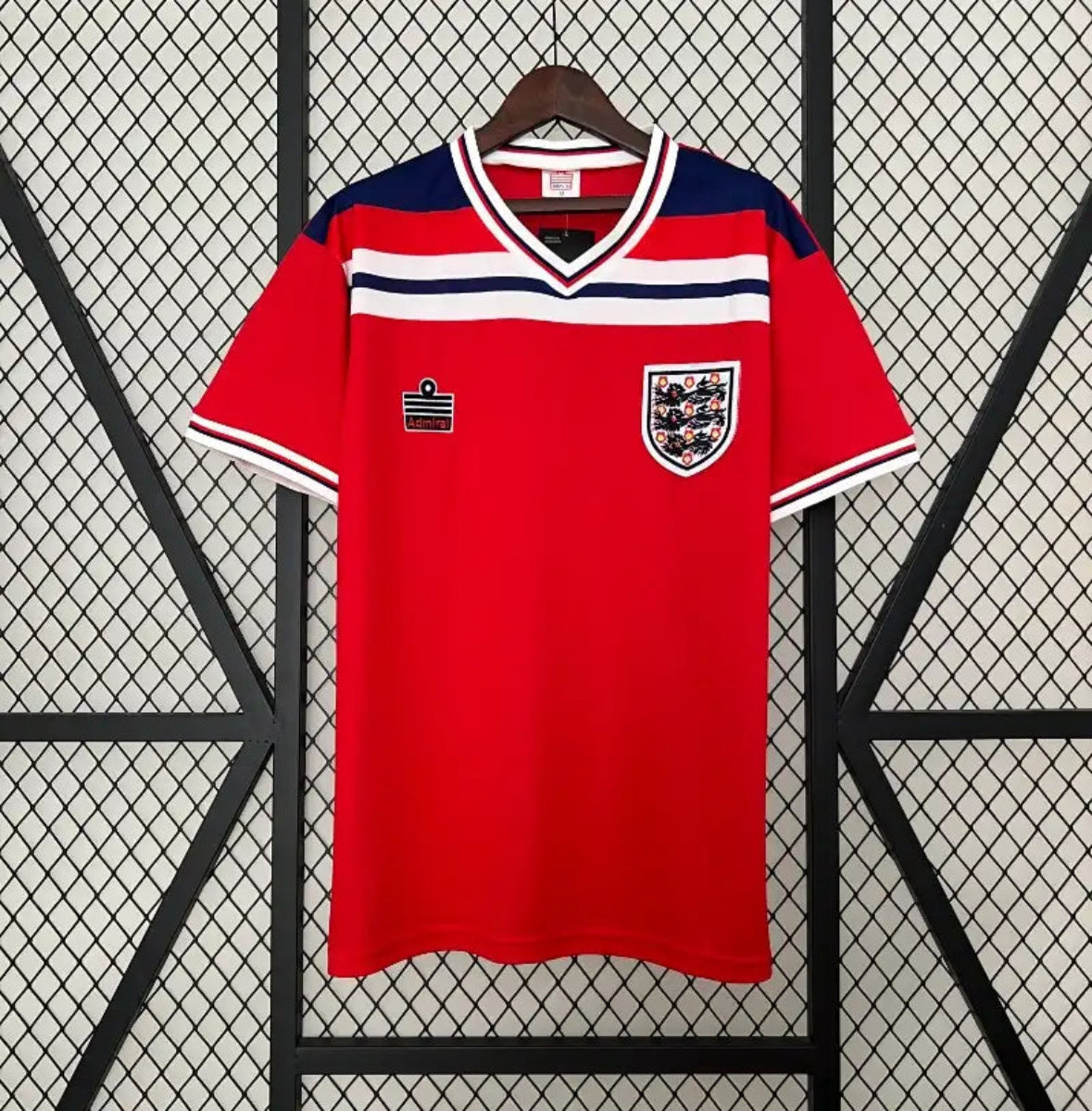 Camiseta Clásica Inglaterra Visitante 1982