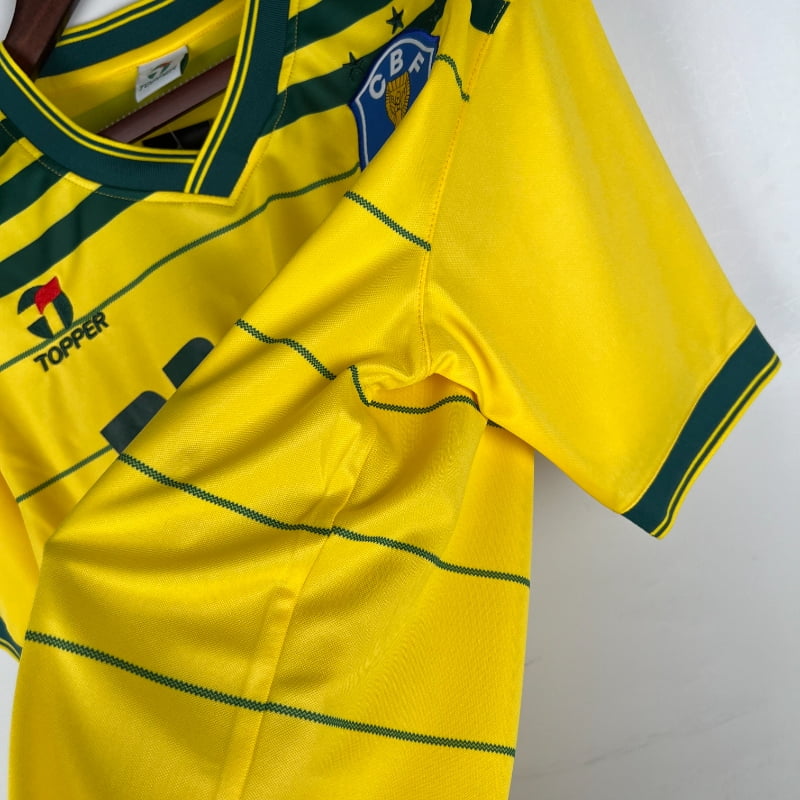 Camiseta Clásica Brasil 1984