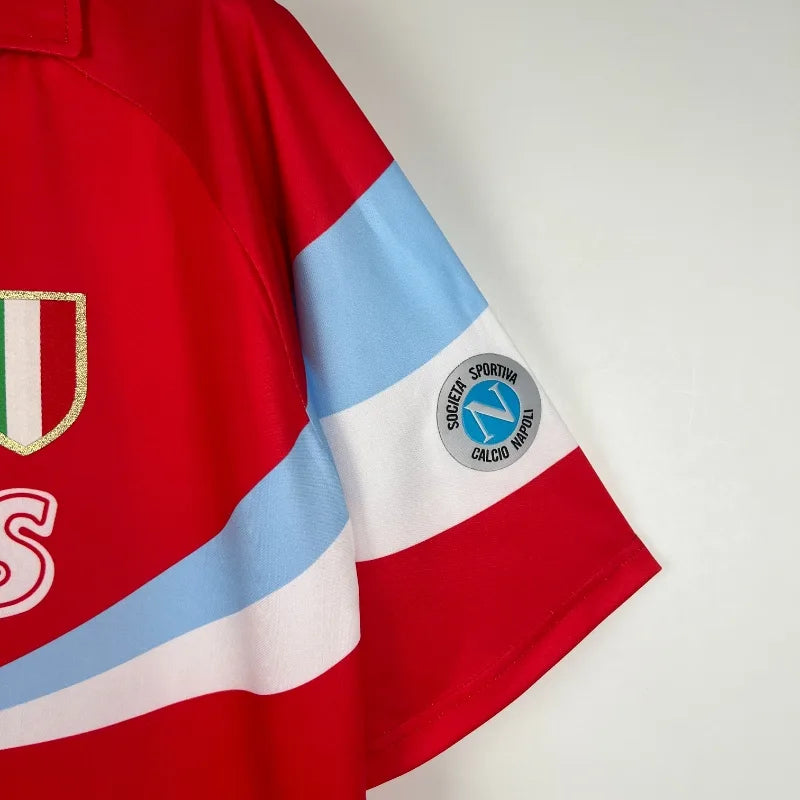 Camiseta Clásica SSC Nápoles Visitante 1990-91