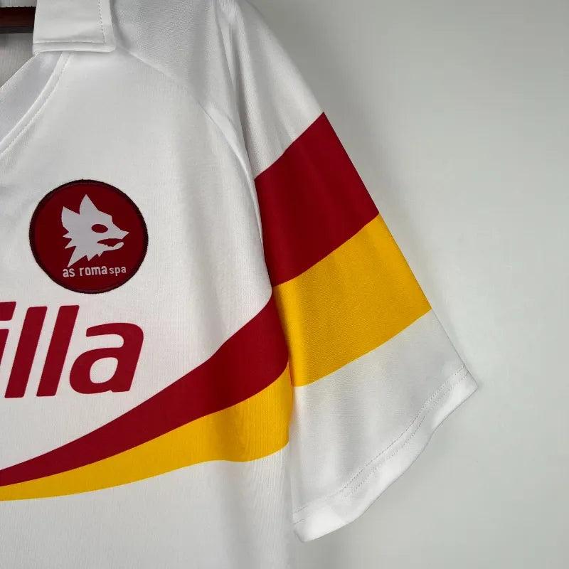Camiseta Clásica AC Roma Visitante 1990-91