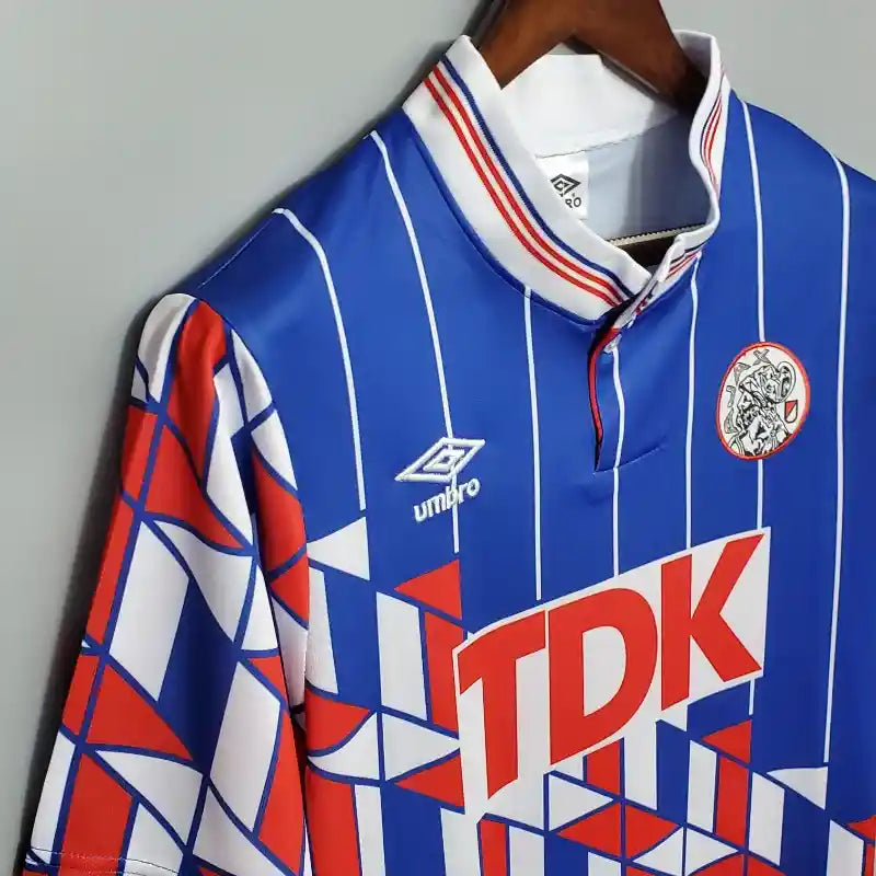 Camiseta Clásica AFC Ajax Visitante 1990