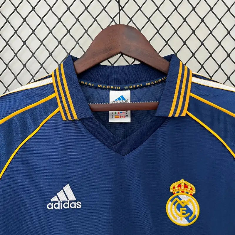 Camiseta Clásica Real Madrid Visitante (3ª) 1998-2000