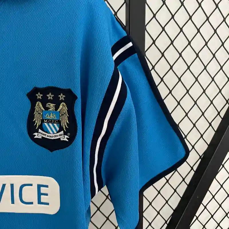 Camiseta Clásica Manchester City FC 2002-03