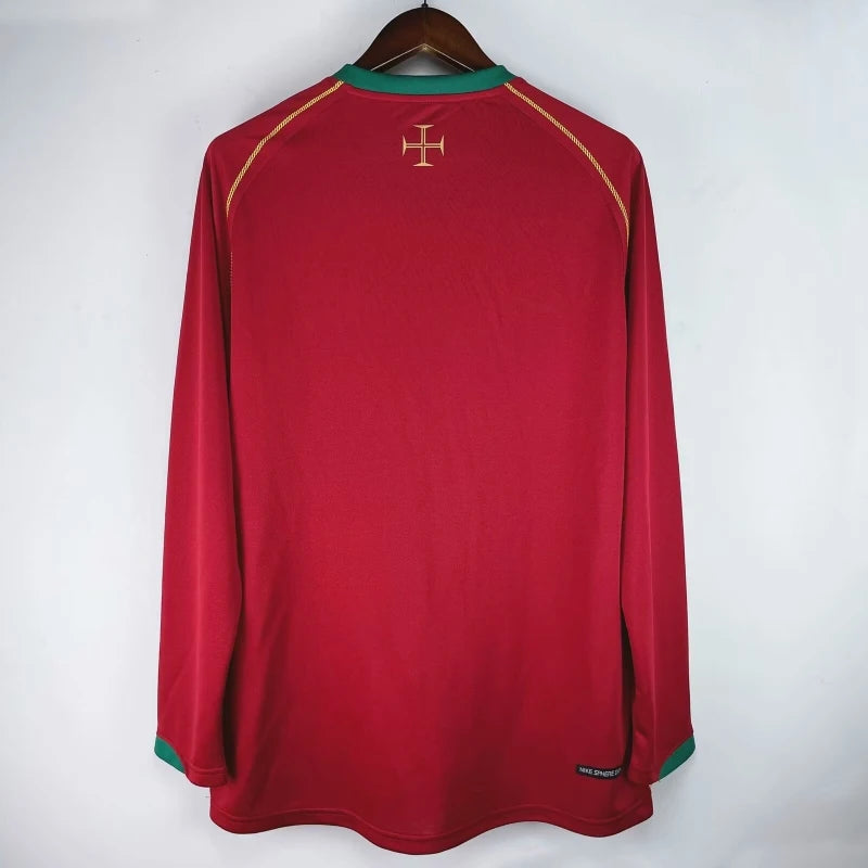 Camiseta Clásica Portugal Manga Larga 2006