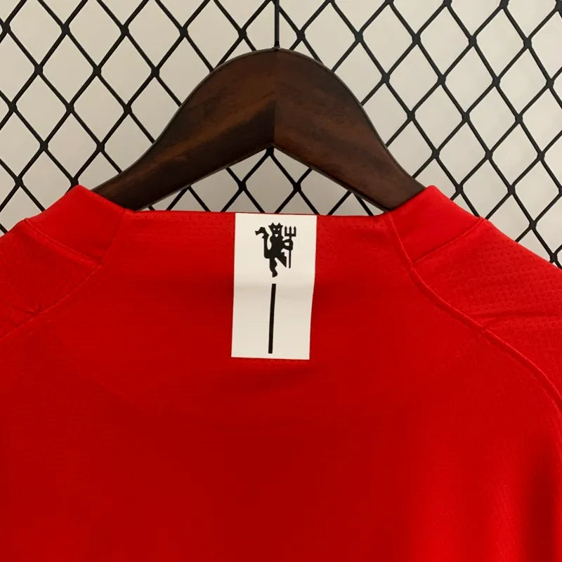Camiseta Clásica Manchester United FC Manga Larga 2007-08