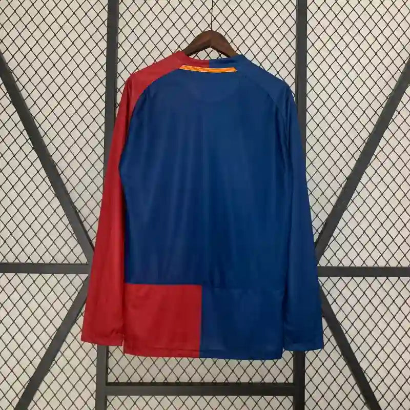Camiseta Clásica FC Barcelona Manga Larga Champions League 2008-09