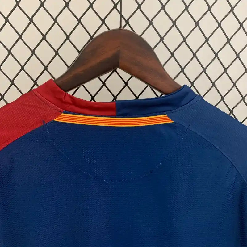 Camiseta Clásica FC Barcelona Manga Larga Champions League 2008-09
