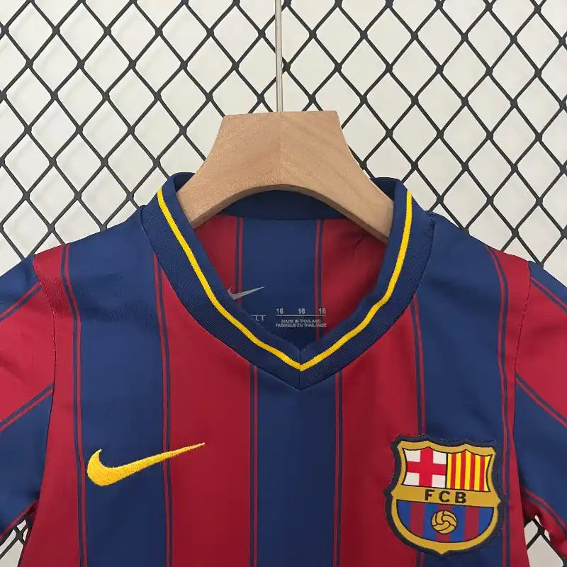 Equipación Infantil Clásica FC Barcelona 2009-10
