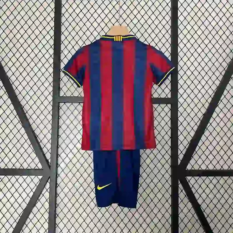 Equipación Infantil Clásica FC Barcelona 2009-10