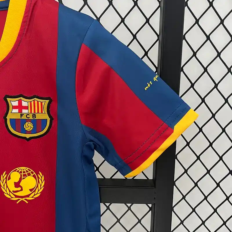 Equipación Infantil Clásica FC Barcelona 2010-11