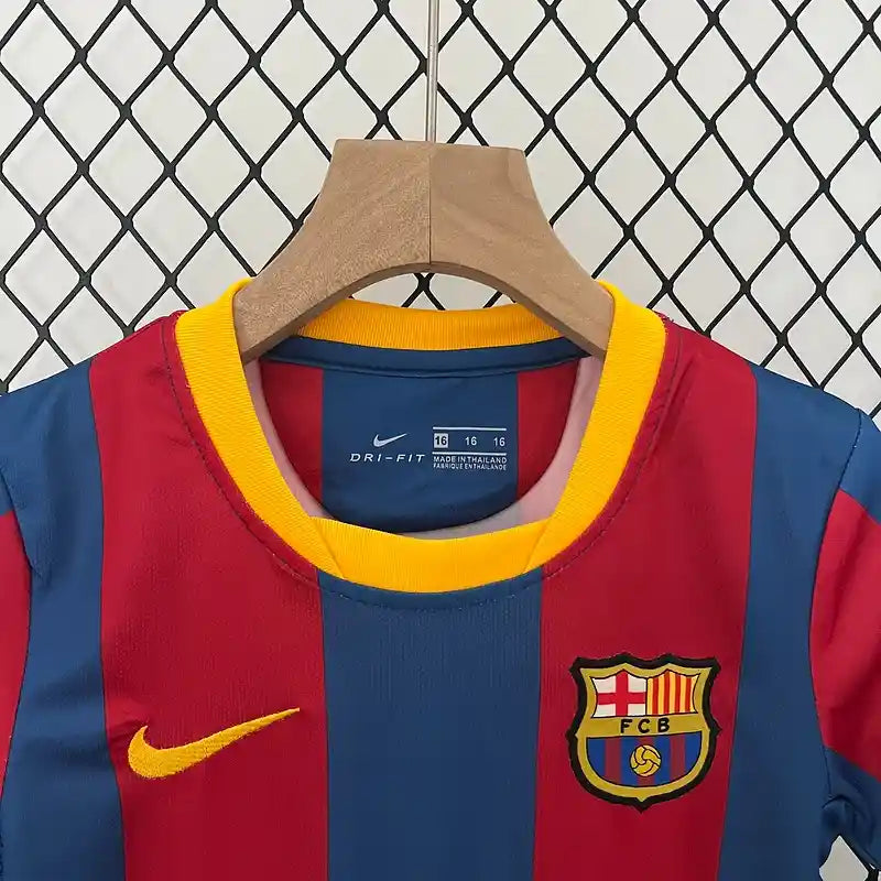 Equipación Infantil Clásica FC Barcelona 2010-11