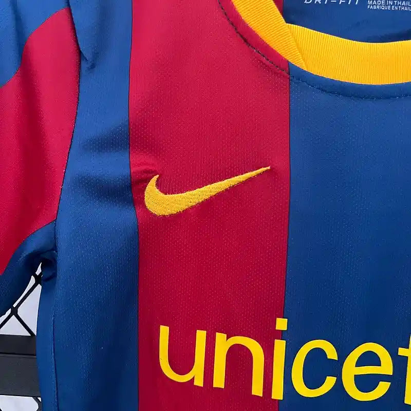 Equipación Infantil Clásica FC Barcelona 2010-11