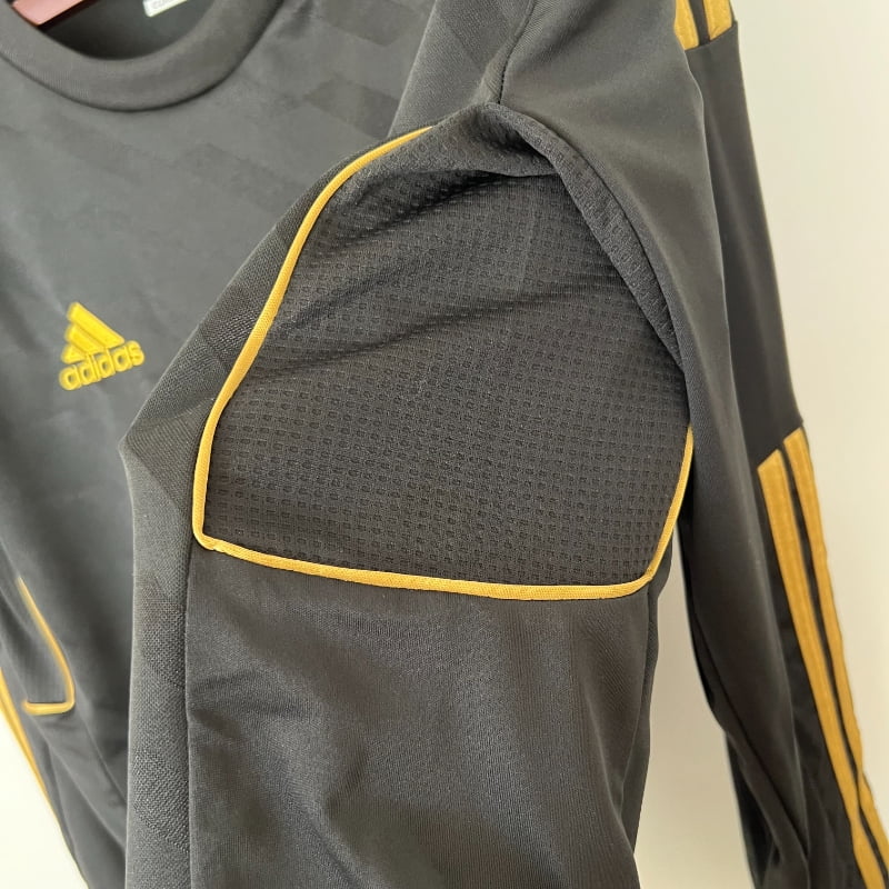 Camiseta Clásica Real Madrid Visitante Manga Larga 2011-12