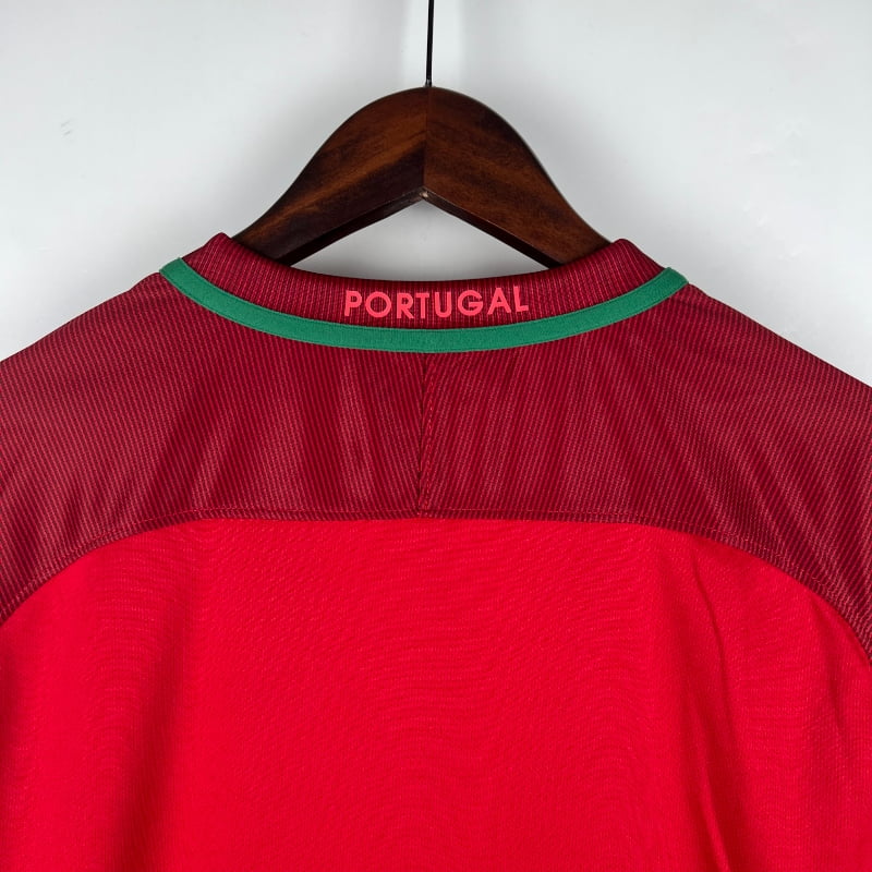 Camiseta Clásica Portugal Manga Larga 2016-17