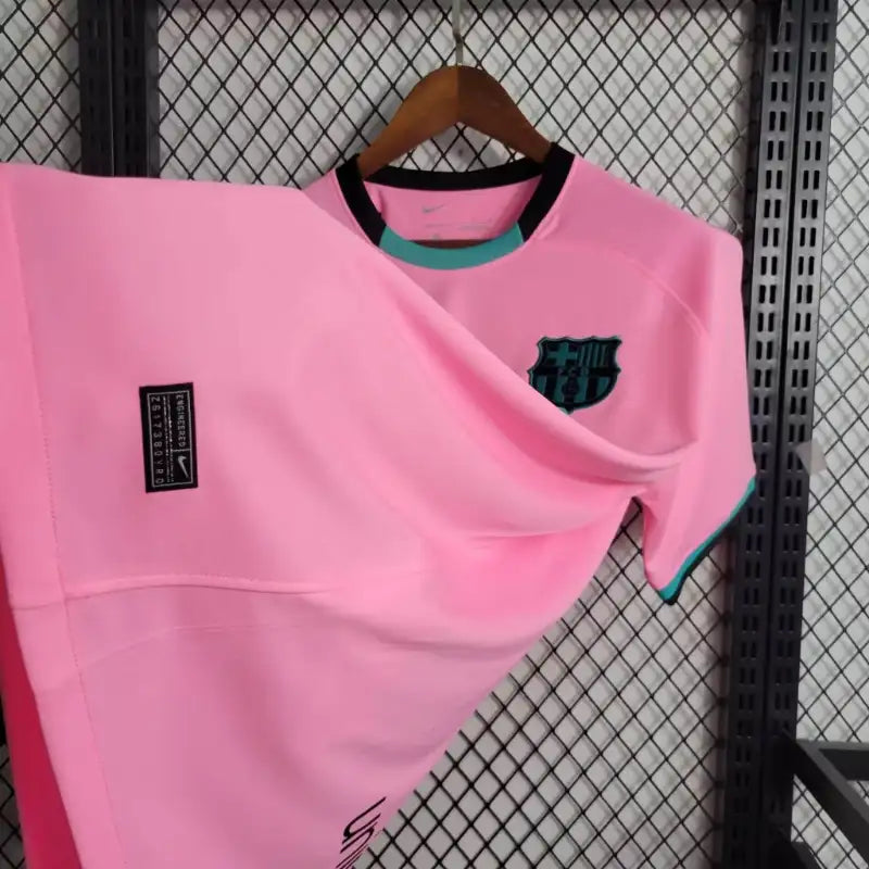Camiseta Clásica FC Barcelona Visitante Rosa 2020-21