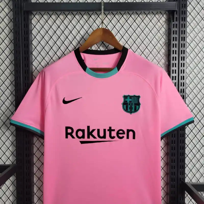 Camiseta Clásica FC Barcelona Visitante Rosa 2020-21