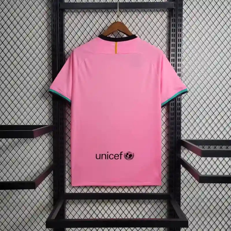 Camiseta Clásica FC Barcelona Visitante Rosa 2020-21
