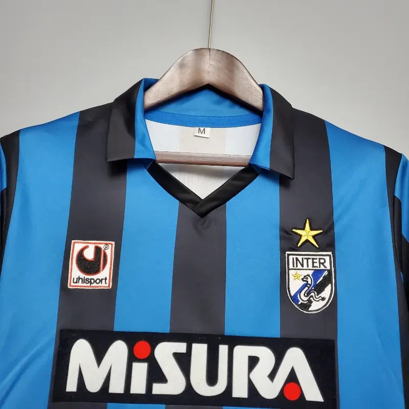 Camiseta Clásica Inter Milán 1988-90
