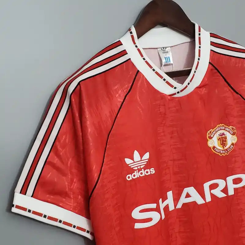 Camiseta Clásica Manchester United FC 1990-92