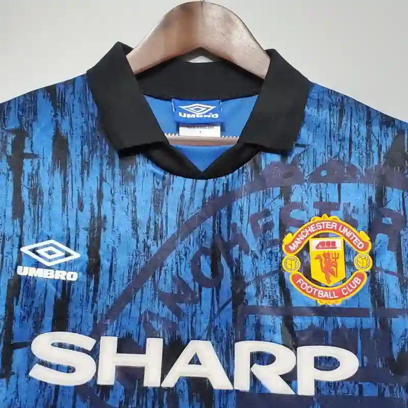 Camiseta Clásica Manchester United FC Visitante 1992-93