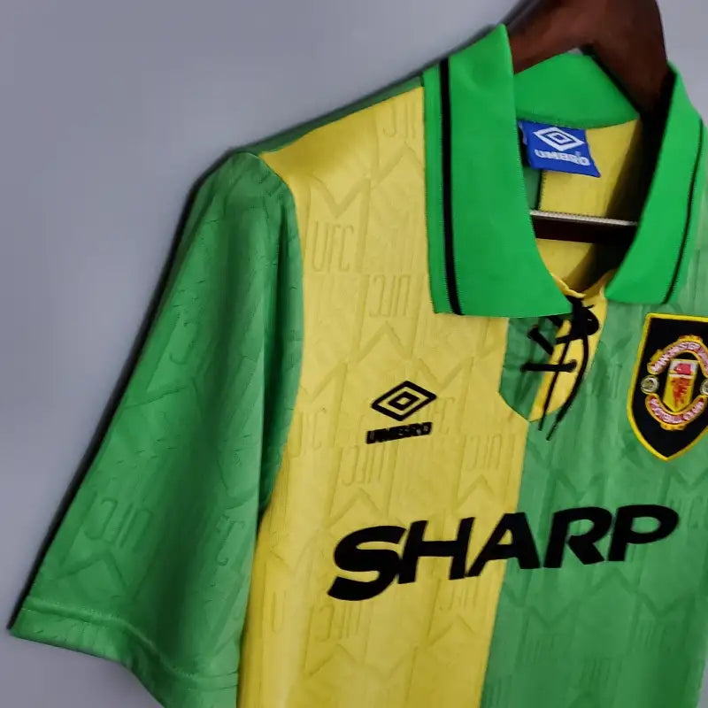 Camiseta Clásica Manchester United FC Visitante 1192-94