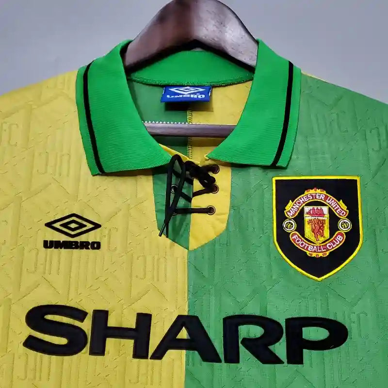 Camiseta Clásica Manchester United FC Visitante 1192-94