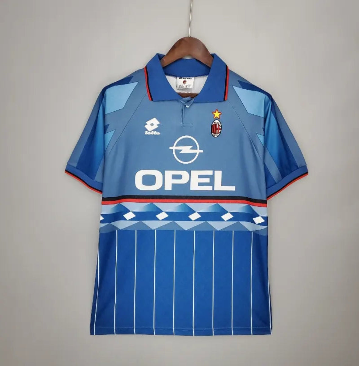 Camiseta Clásica AC Milán Visitante (3ª) 1995-96