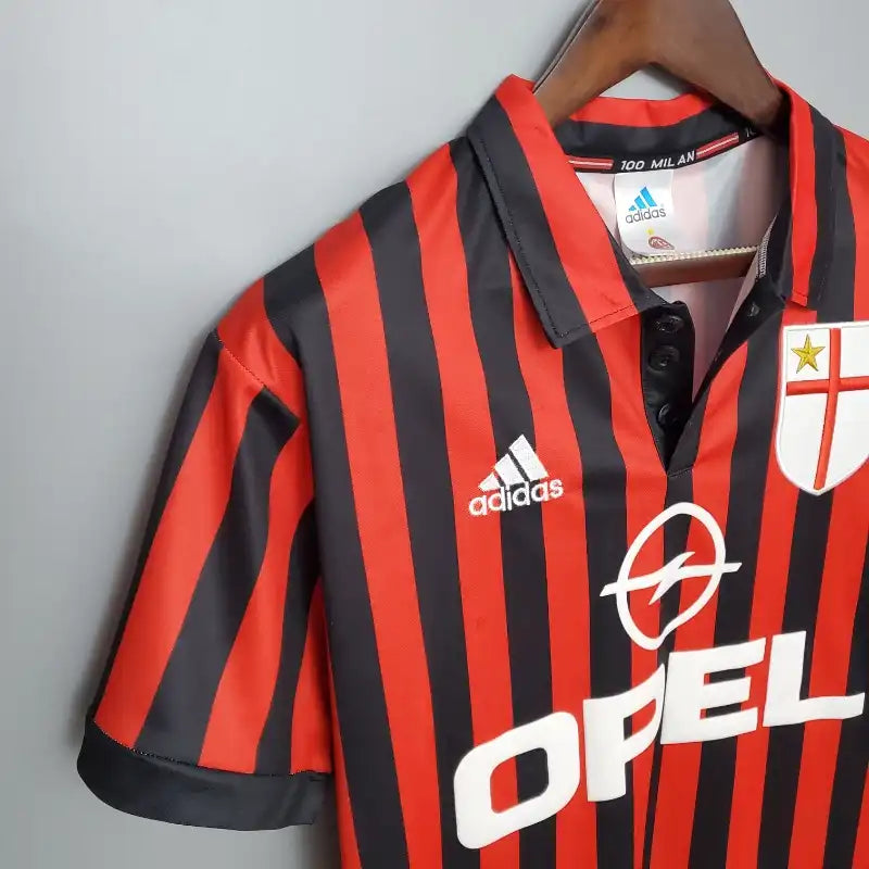 Camiseta Clásica AC Milán 1999-00