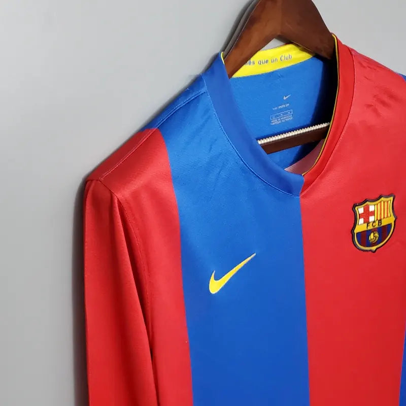 Camiseta Clásica FC Barcelona Manga Larga 2006-07