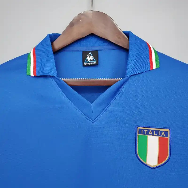 Camiseta Clásica Italia Visitante 1982
