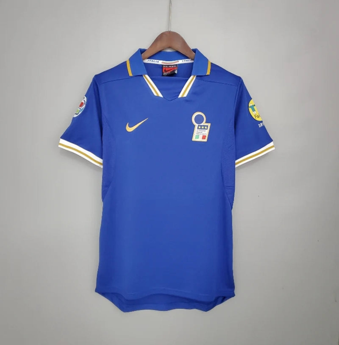 Camiseta Clásica Italia 1996